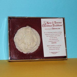 Now & Forever Christmas Traditions SANTA Roman Inc Christmas Ornament #74628